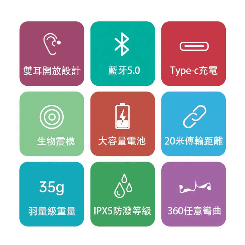 強強滾生活 【IFIVE】真 骨傳導藍牙耳機 BC550