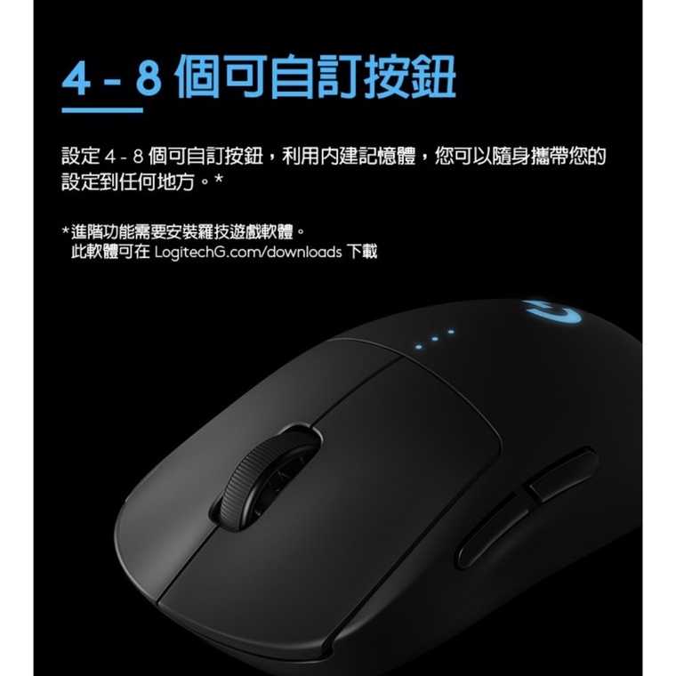 強強滾-羅技 G PRO Wireless 電競滑鼠(GPW)