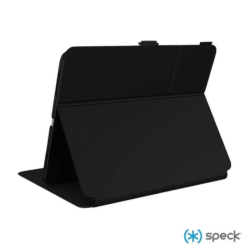 強強滾-iPad Pro 12.9吋(第4代) 多角度側翻皮套 黑色