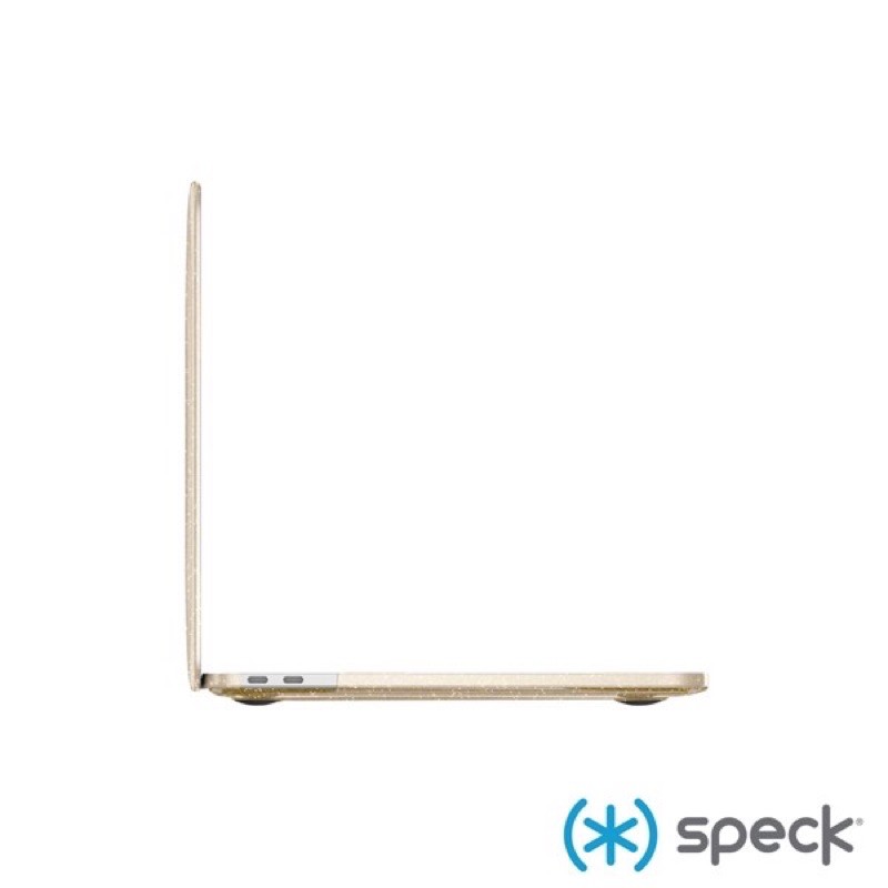 強強滾-Speck Macbook Pro13吋2016SmartShell Glitter霧透金色奈米玻璃水晶保護殼