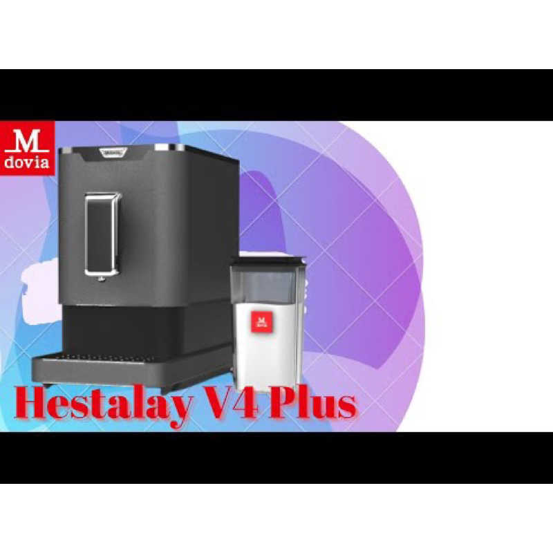 特價 Mdovia Hestalay V4 Plus 全自動 拿鐵 卡布奇諾義式咖啡機 鐵灰色 強強滾生活