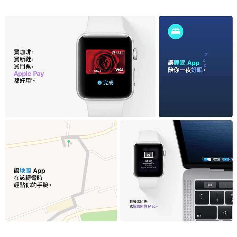 強強滾生活 【拆新品 Apple Watch S3 GPS+行動網路 42MM】A1891