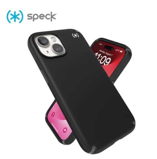 強強滾優選~ Speck iPhone 15 /14 6.1\" Presidio2 Pro柔觸感防摔殼-黑色