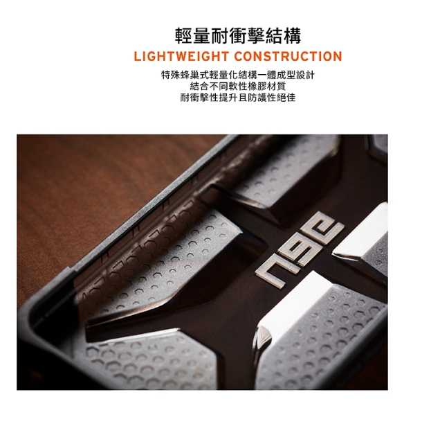 UAG Galaxy S22 Ultra 耐衝擊保護殼-透明黑邊 強強滾