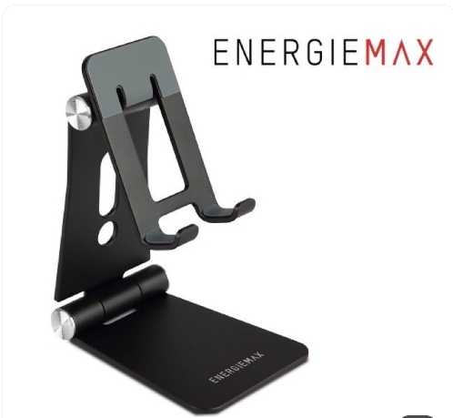 強強滾優選~【ENERGIEMAX】 手機平板金屬支架 手機摺疊支架