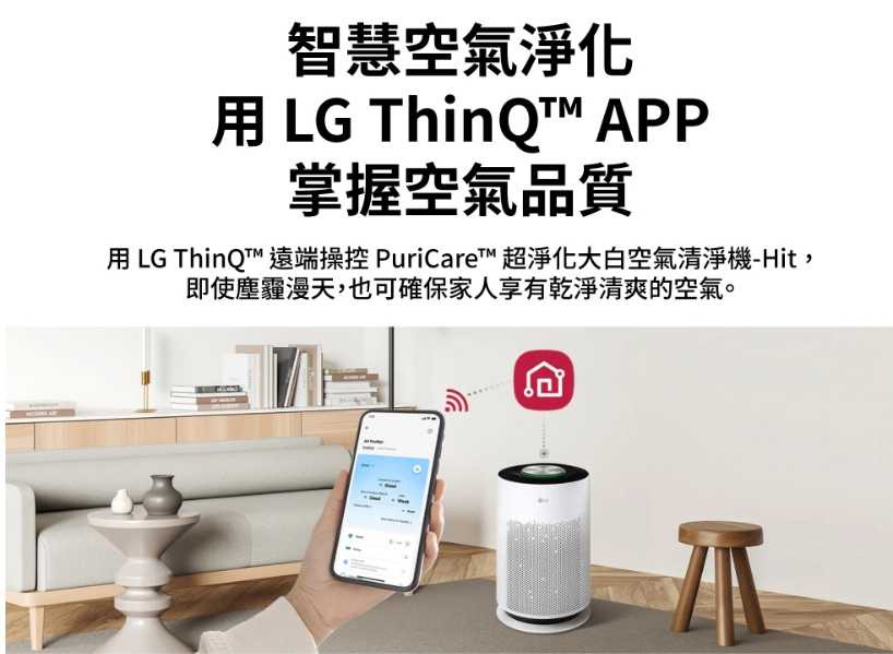 強強滾優選~ LG 樂金 新革新超淨化大白抗敏空氣清淨機