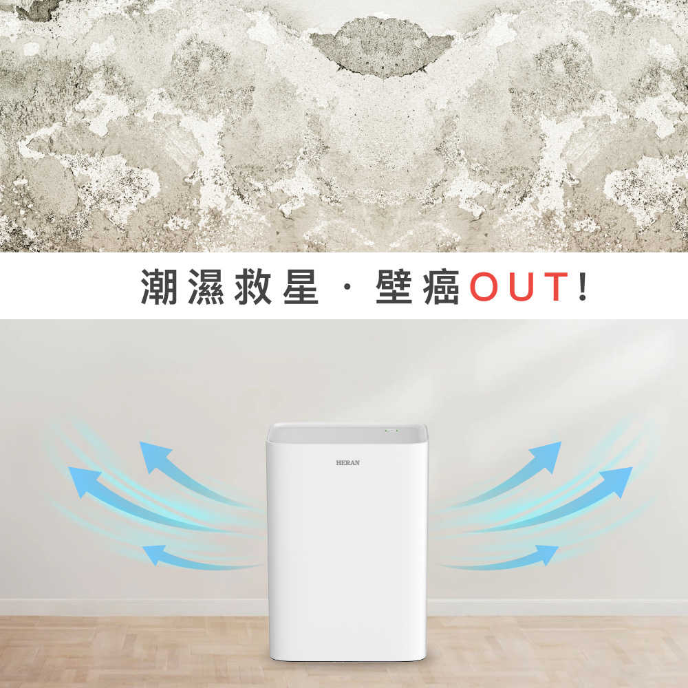 強強滾優選~【HERAN 禾聯】電子式清淨除濕機(HDH-06NT010)