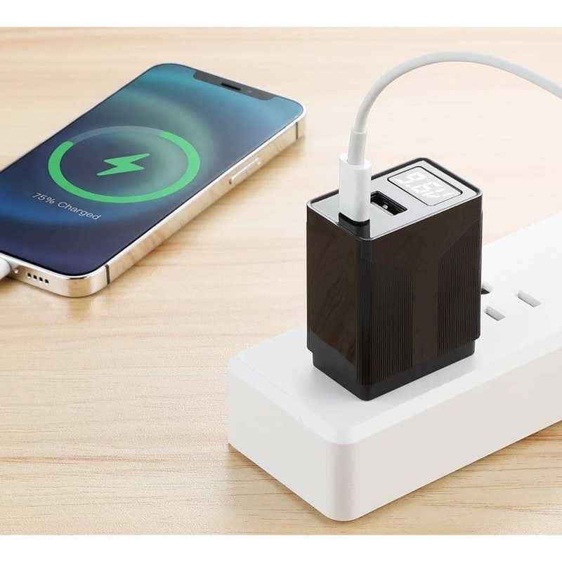 強強滾-Hang C13 Type-C USB 雙孔快速充電器 20W 蘋果PD+QC 快充頭 插頭 充電頭