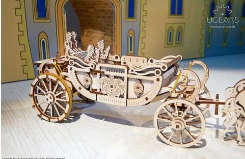 Ugears 自我推進模型 - 皇家馬車
