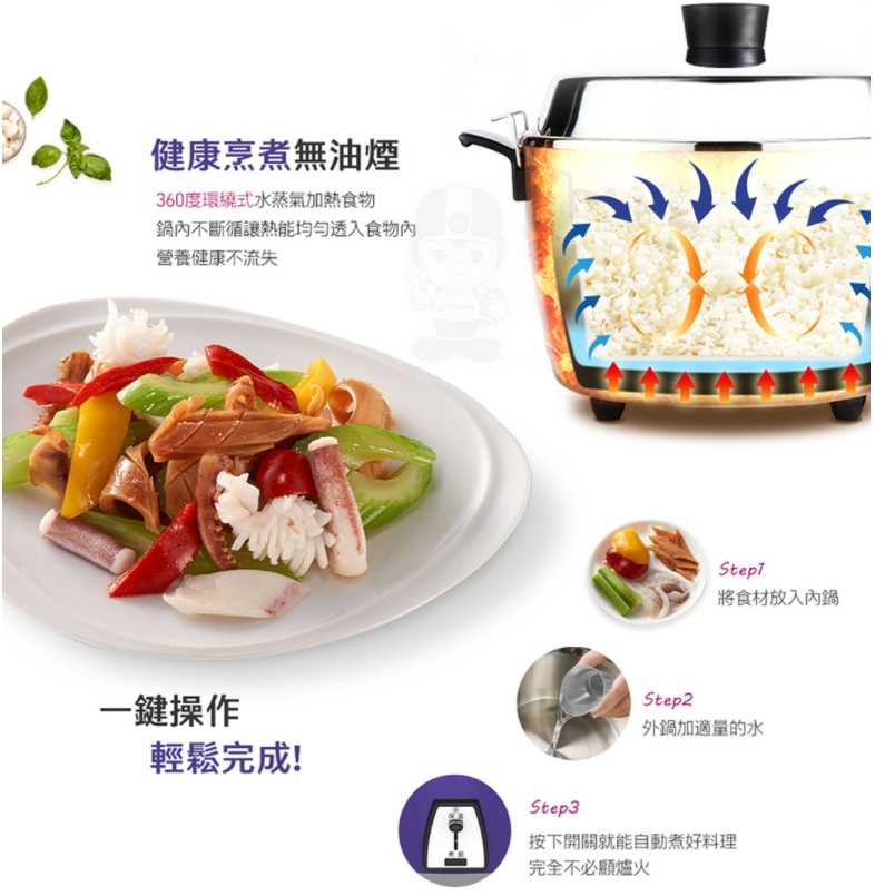 強強滾~TATUNG大同 10人份紫色不鏽鋼內鍋電鍋(TAC-10L-DU)