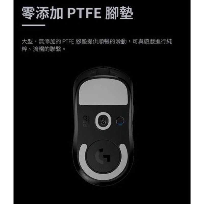 強強滾w 羅技 PRO X SUPERLIGHT 無線輕量化電競滑鼠-黑