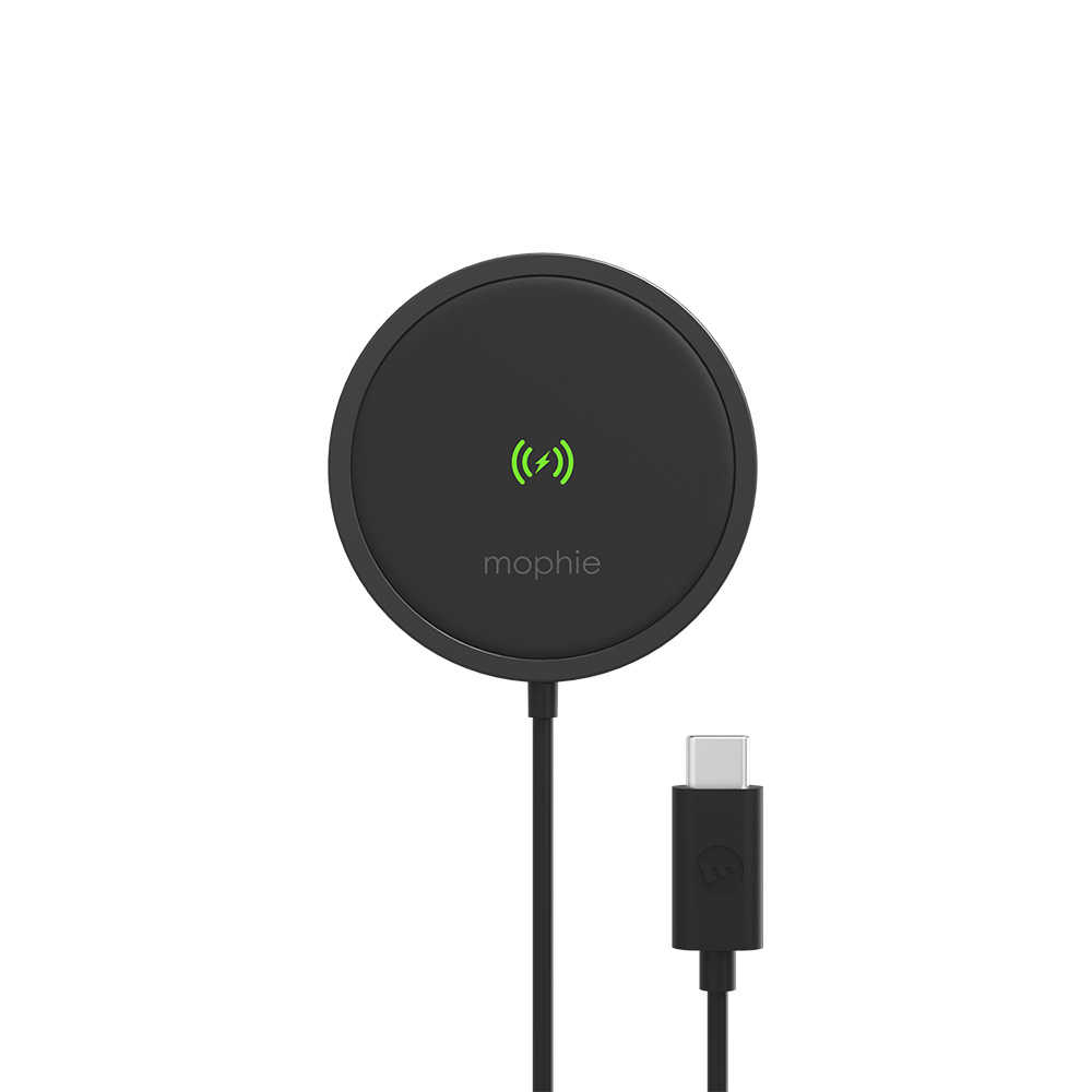 強強滾-mophie Snap+ MagSafe 15W 磁吸無線快充充電盤
