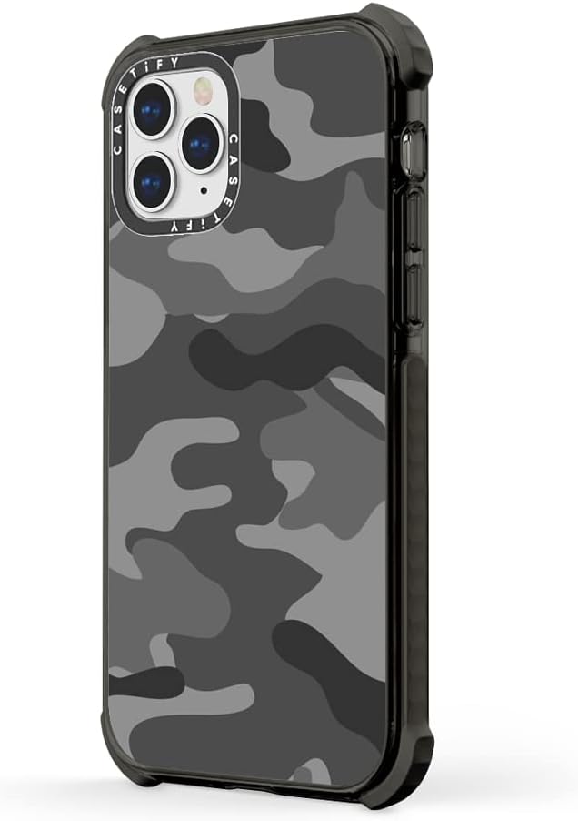 CASETiFY 手機殼 iPhone 12 Pro Max 保護殼 迷彩灰色