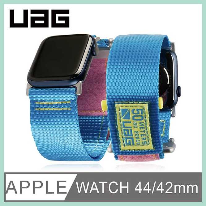 強強滾-UAG Apple Watch 42/44mm 時尚尼龍錶帶