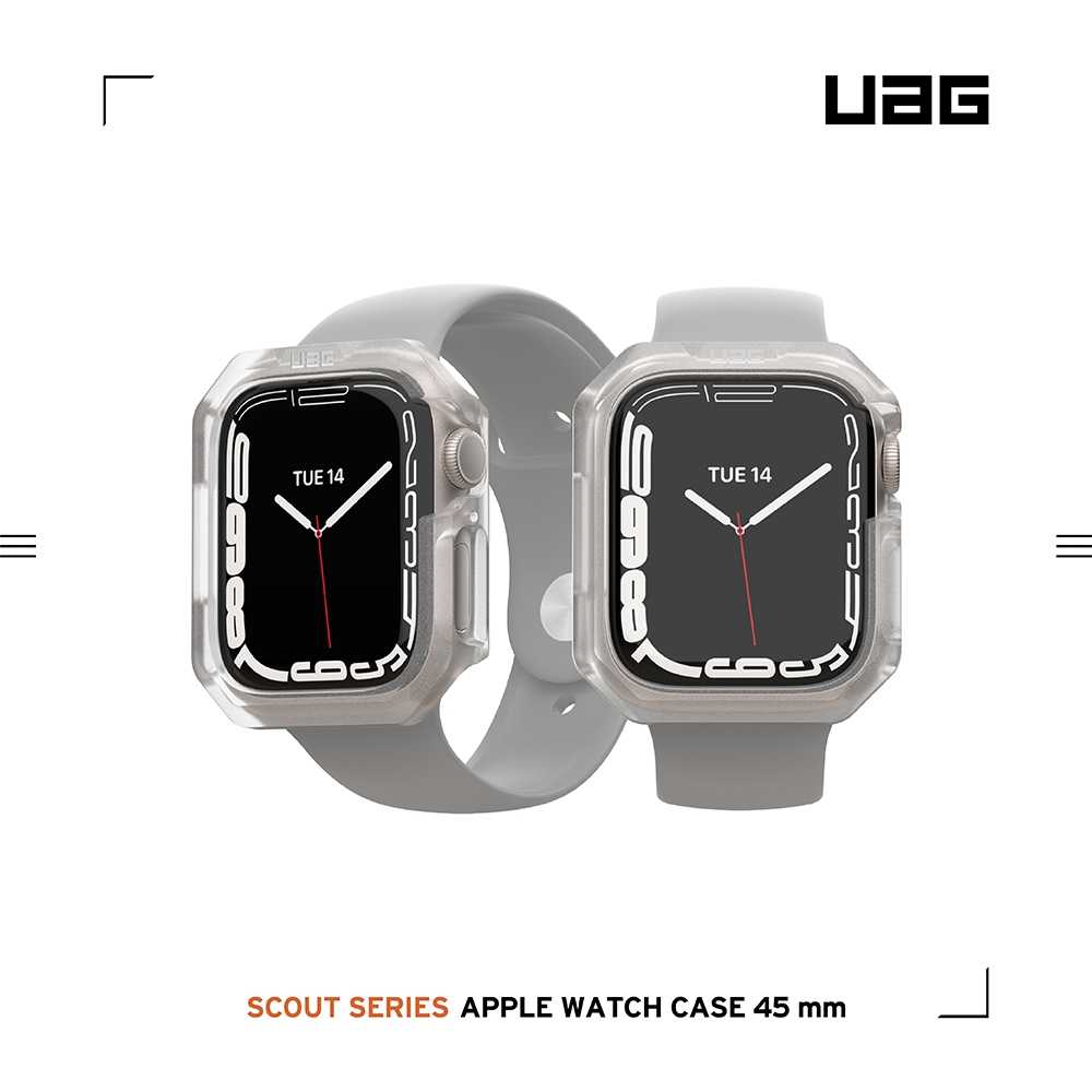 強強滾優選~ UAG Apple Watch 45mm 耐衝擊保護殼