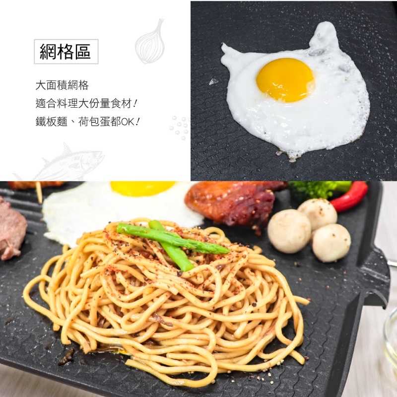 強強滾-【KINYO】多功能電烤盤 BP-30(中秋必備、超大面積烤盤)