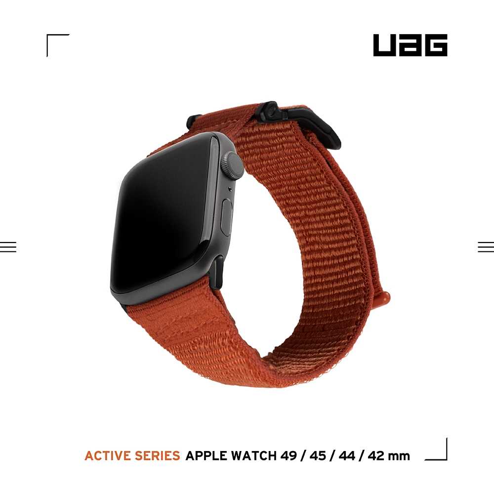 強強滾優選~ UAG Apple Watch 42/44/45/49mm 時尚尼龍錶帶V2