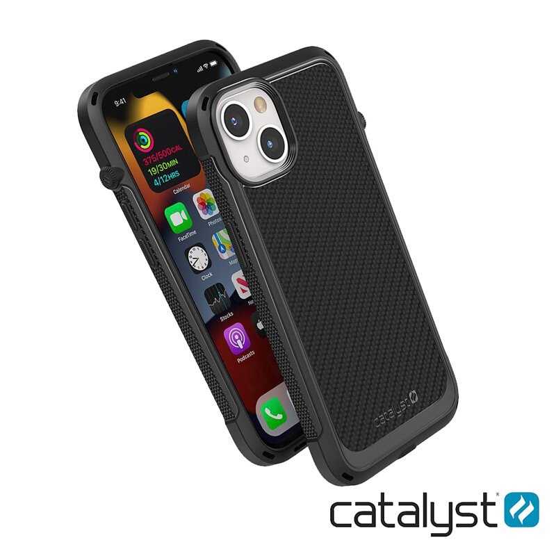 強強滾-CATALYST iPhone13 mini (5.4")防滑防摔保護殼 - 碳黑