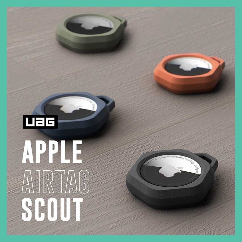 強強滾-UAG AirTag 矽膠扣環保護套 (單入)--4色