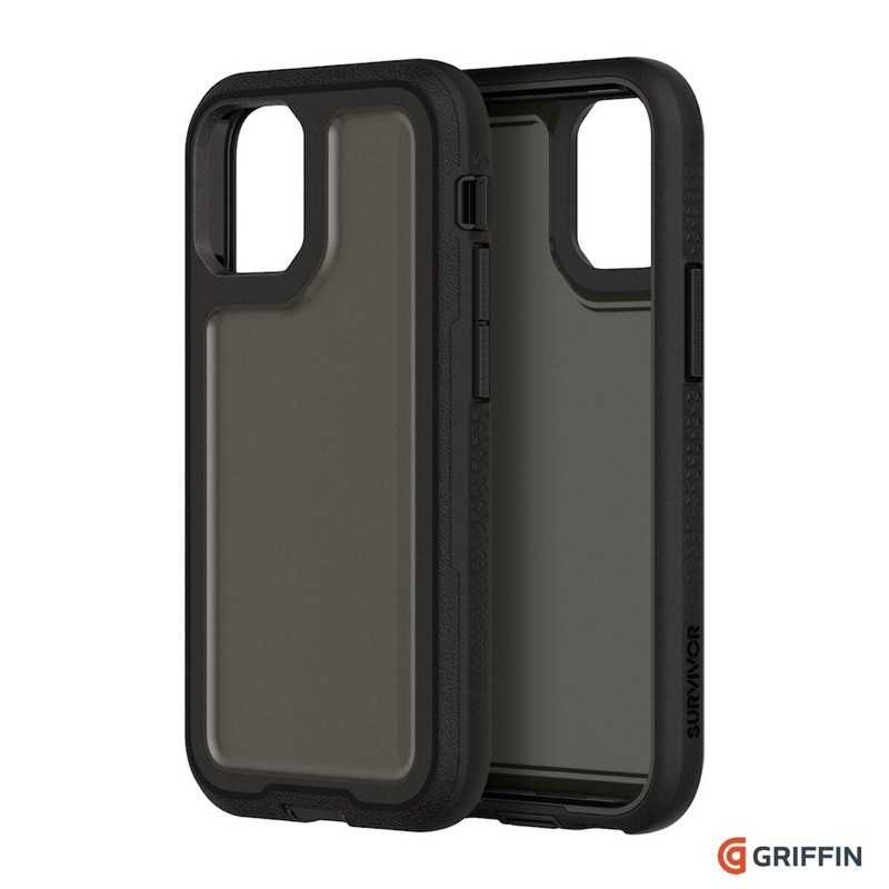 強強滾-Griffin iPhone 12 mini 5.4吋軍規抗菌4重防護防摔殼