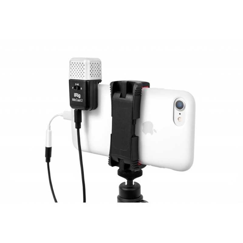 強強滾-IK Multimedia 磁吸式錄音麥克風iRig Mic Cast 2 iPhone錄音室行動錄音
