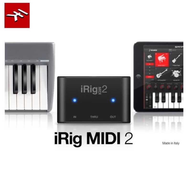 強強滾-IK Multimedia iRig MIDI 2 MIDI、 iOS,Android,Mac & PC