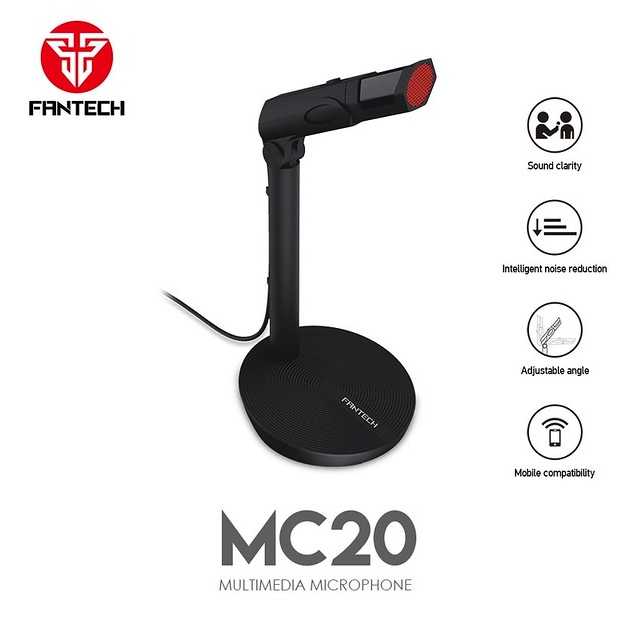 FANTECH MC20 快拆式全指向降噪麥克風