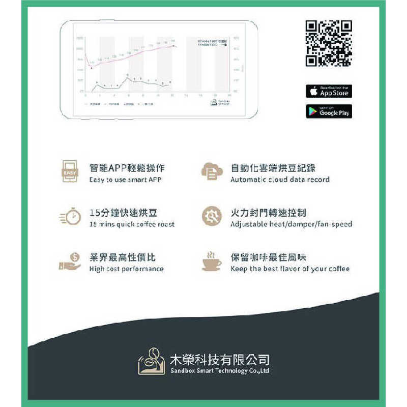 強強滾生活  Sandbox Smart C1 氣冷式冷卻盤 R1烘豆機可用
