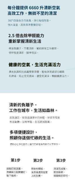 強強滾優選~小米 米家空氣淨化器4 小米空氣清淨機4