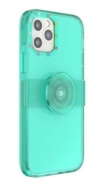 強強滾~PopSockets【iPhone 1212 Pro12 Pro Max】 泡泡騷殼扣組-薄荷綠