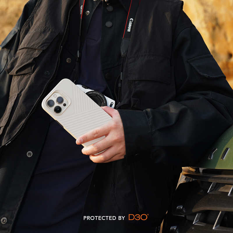 強強滾優選~ Gear4【iPhone 14 Pro Max 6.7吋】D3O® Denali Snap條紋灰色