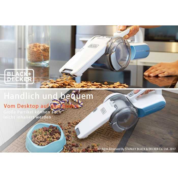 強強滾優選~美國百工 BLACK+DECKER Pivot3 10.8V 吸頭210度旋轉 無線手持吸塵器