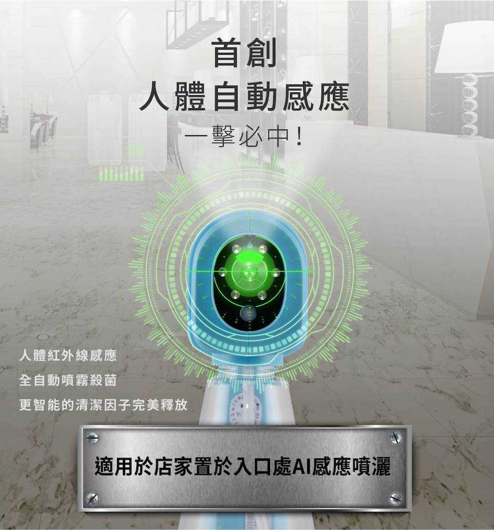 Mr.Smart 怪獸電力酒精噴霧槍 殺菌抑菌病毒 防疫神器噴霧槍次氯酸水霧化槍器 強強滾市集