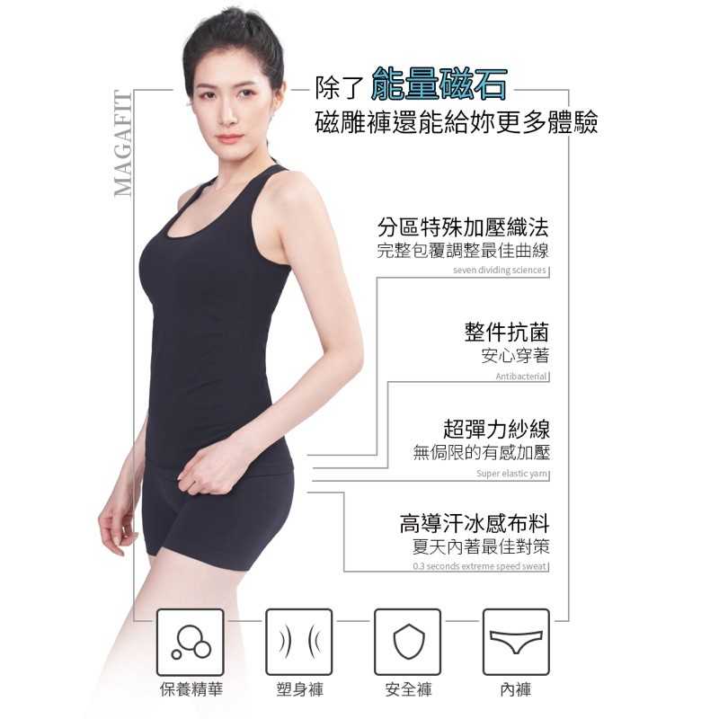 強強滾-KXL磁雕褲｜4合1膠囊磁能短塑褲