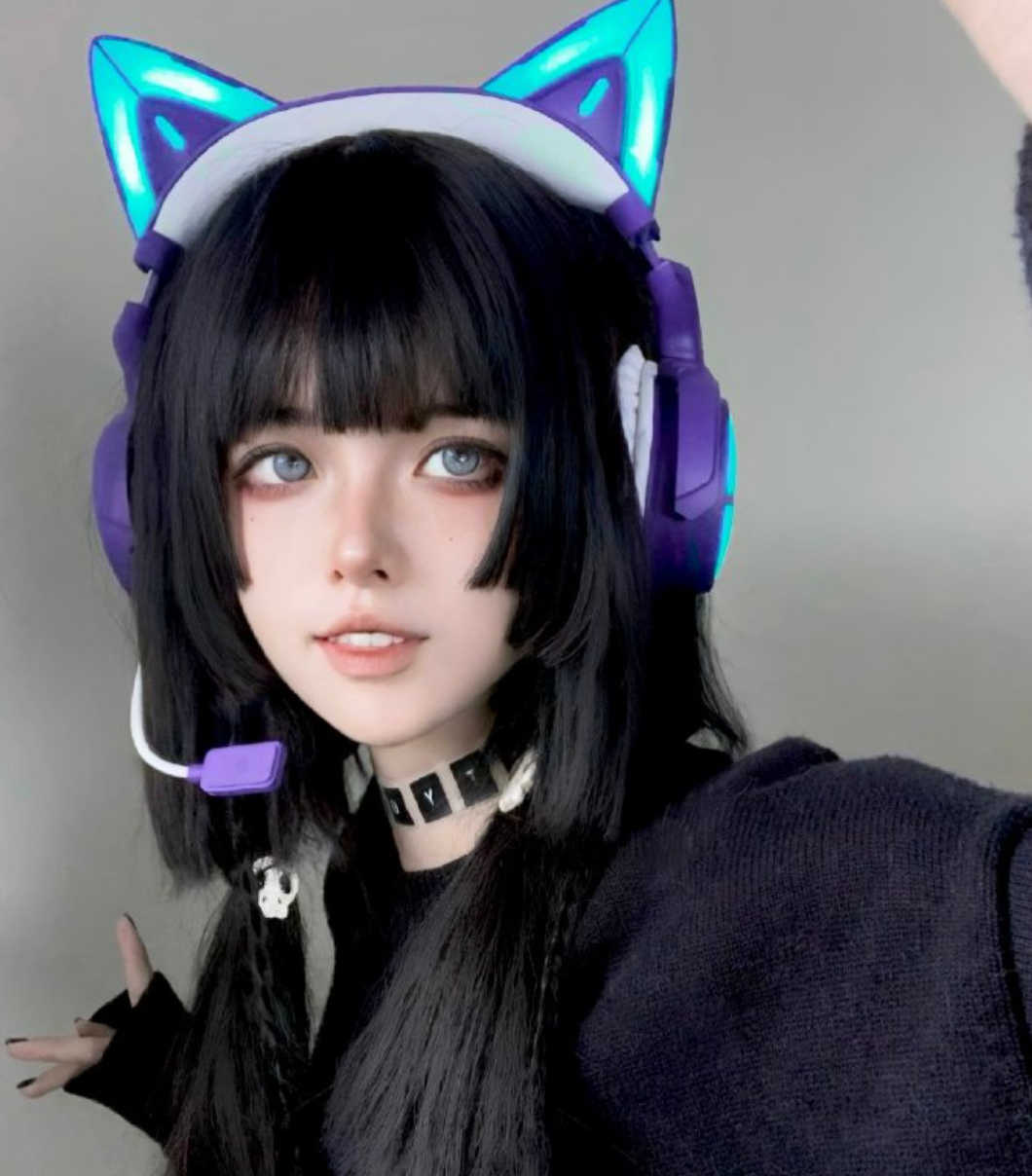 強強滾優選~貓耳耳機泡泡瑪特聯名限量款 |台灣貓耳總代理-太空紫