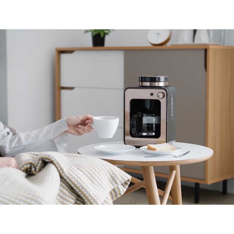 強強滾-日本 Siroca SC-A1210 自動研磨 咖啡機 電動 磨豆機 手沖咖啡 自動咖啡機