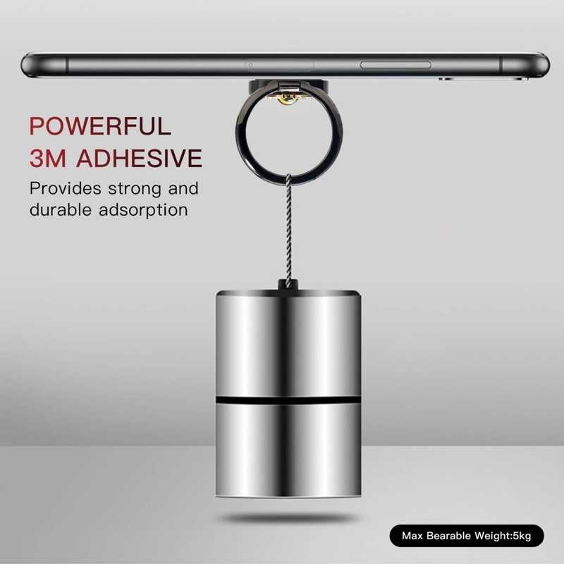 強強滾-手機指環支架,手機指環握柄,360 度旋轉,水晶石琺瑯蜜蜂(藍色)