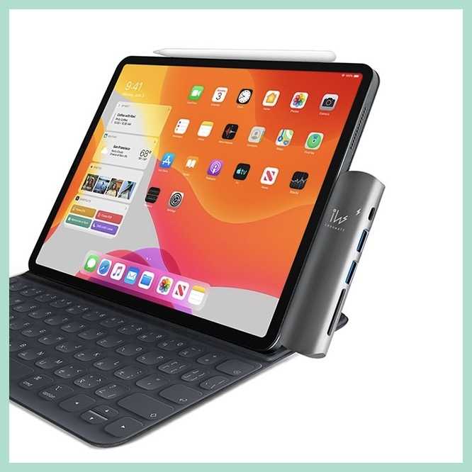 強強滾-可支援2021 iPad Pro 11 & 12.9吋USB-C轉接器 (4K HDMI, PD Chargin