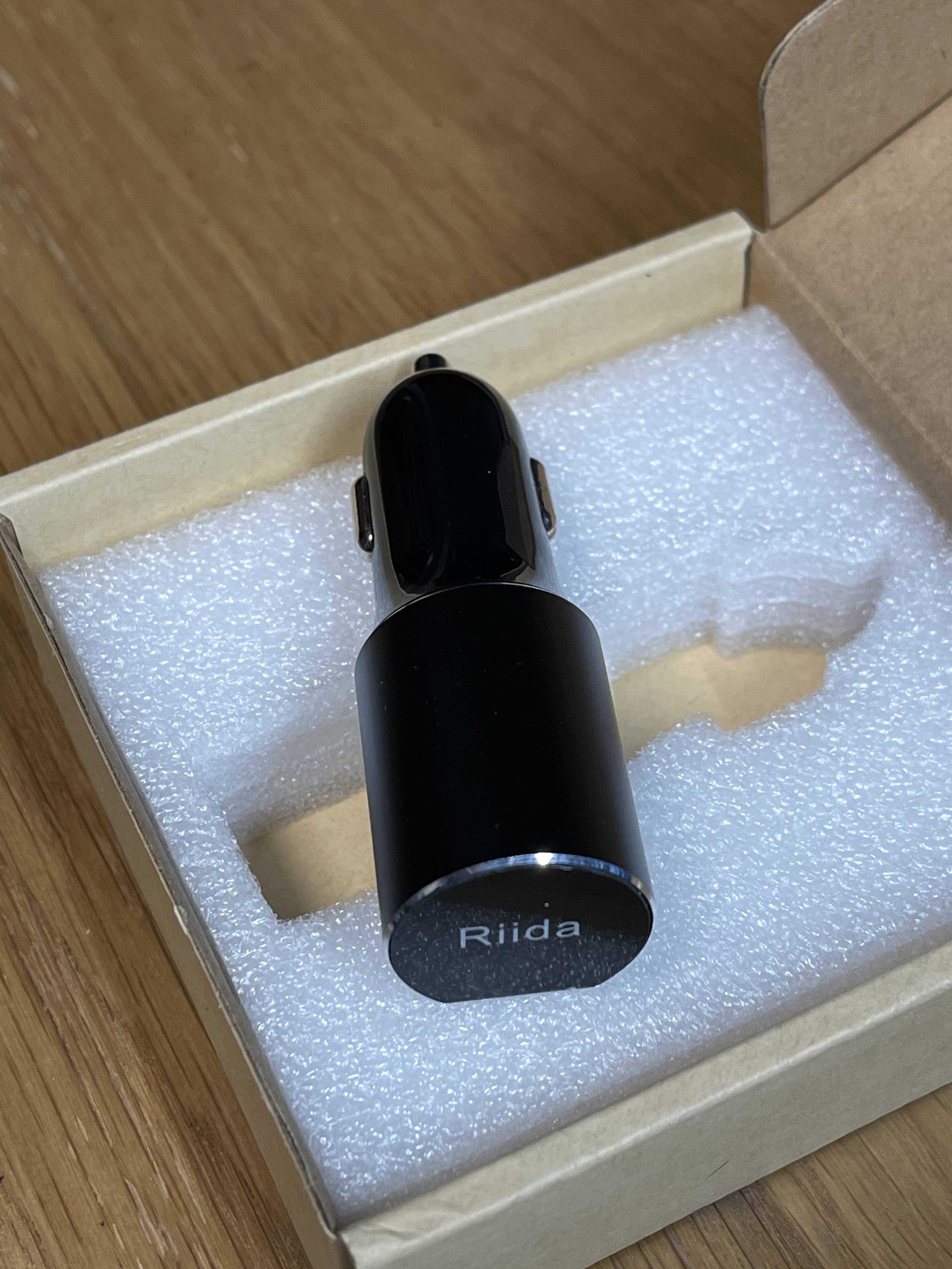 出清 高規格Riida usb充電器charger 點菸器3孔2.4A x3 充電器 強強滾 汽車車充 手機供電 強強滾