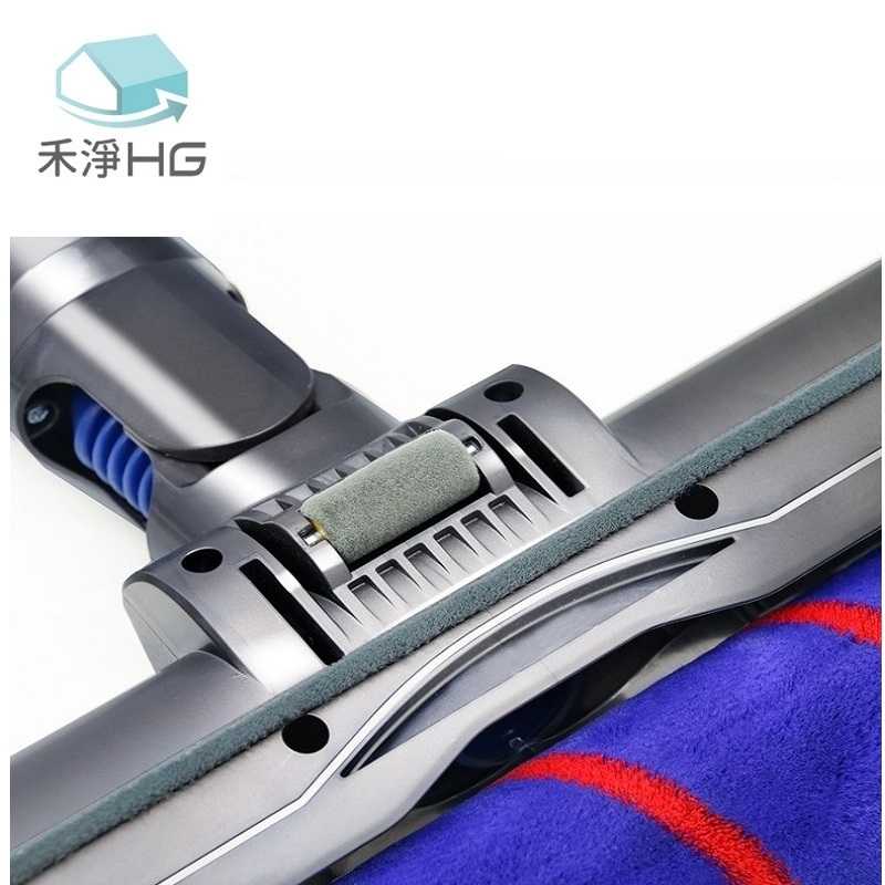 強強滾優選~【禾淨家用HG】Dyson 適用V6系列 副廠吸塵器配件 LED單滾筒電動吸頭(1入/組)