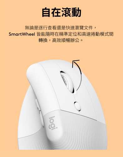 強強滾優選~羅技 LIFT人體工學垂直滑鼠-for Mac