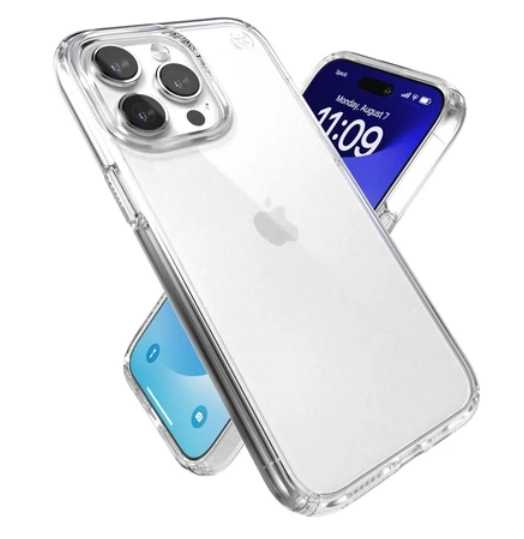 強強滾優選~ Speck iPhone 15 Pro 6.1/6.7吋 Presidio Perfect-Clear透明