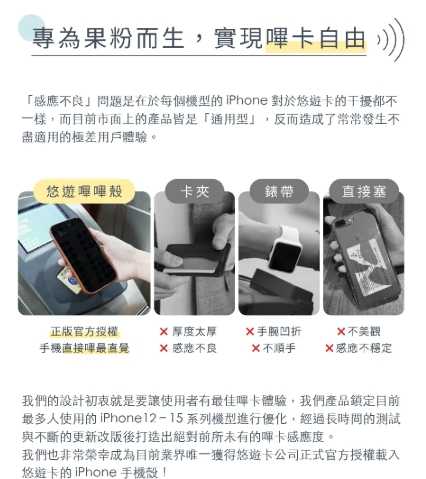 強強滾優選~ ABSOLUTE悠遊卡官方授權MagSafe的手機殼專為果粉而生—i15Pro