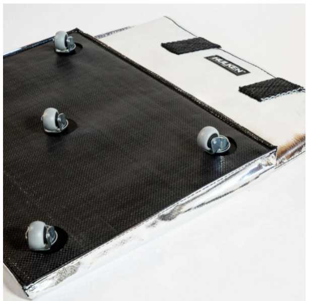 強強滾生活~HULKEN® 浩肯包 (銀)(中款) 購物袋 小拉車 推車 手提包 旅行