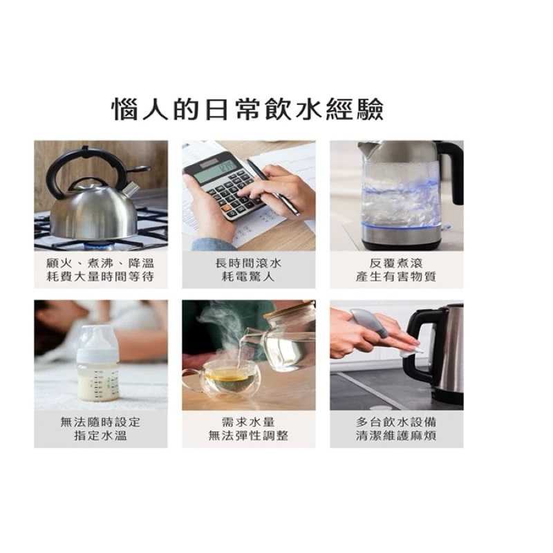 強強滾生活 AIWA 愛華 3L免安裝銀天使瞬熱淨飲機 AW-T03W