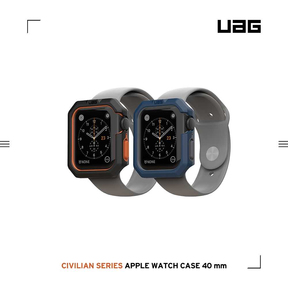 強強滾優選~ UAG Apple Watch 40mm 耐衝擊簡約保護殼