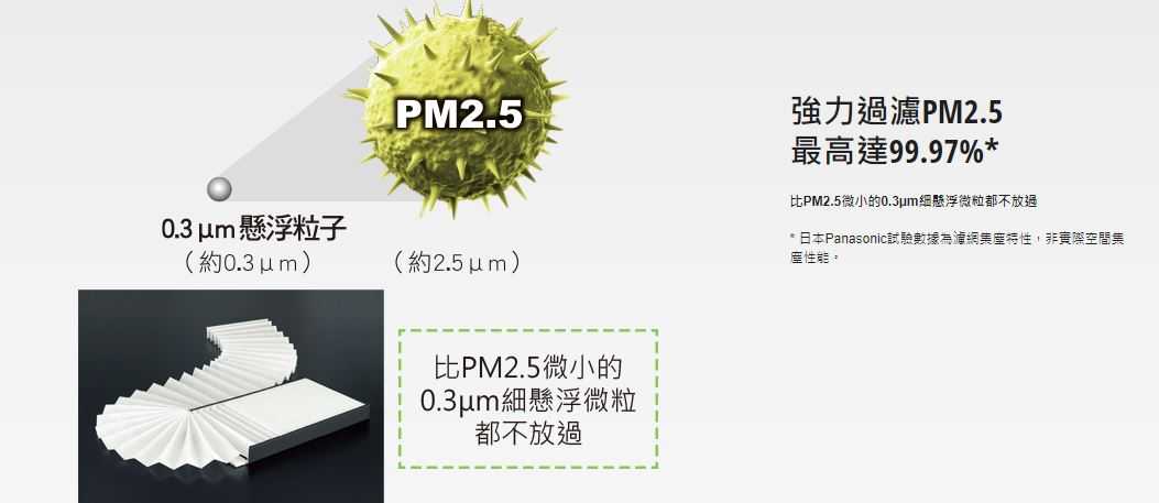 Panasonic 國際牌 5坪 負離子空氣清淨機  過濾效果絕佳  抑制細菌生長 F-P25EH