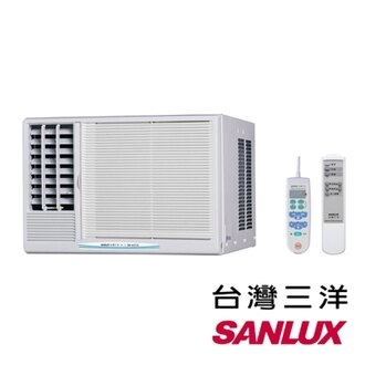 SANLUX 台灣三洋 窗型冷氣 右吹 9-11坪 廣角 靜音 省電 SA-R63FE