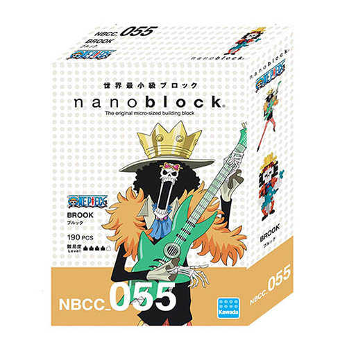 《 Nano Block 迷你積木 》NBCC-055 one piece 布魯克