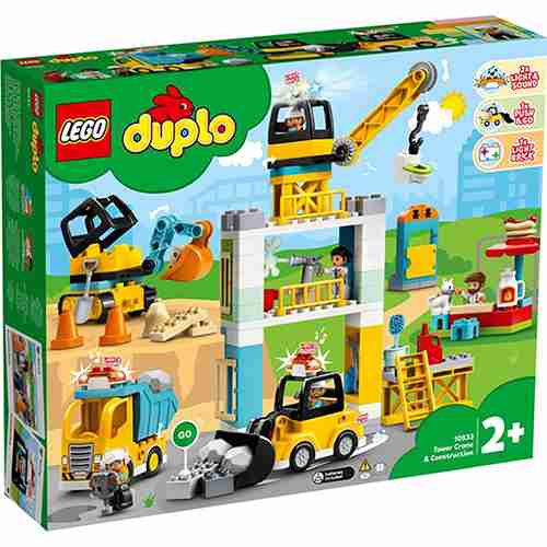 樂高積木 LEGO《 LT10933 》 Duplo 得寶系列 - 起重機 & 建設工程
